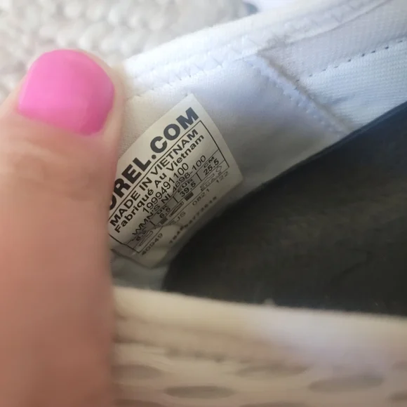 Sorel Women's Kinetic Impact Slip On Sneakers White/Green Size 8.5 SALE ALERT - Picture 2 of 14